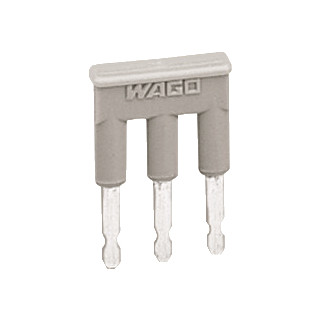 Wago Kambrug 3x6mm grijs