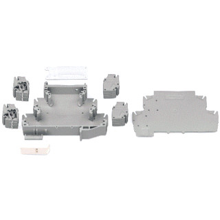 Wago Serie 789 klemmenblok 3-polig coo grijs kunststof gesloten