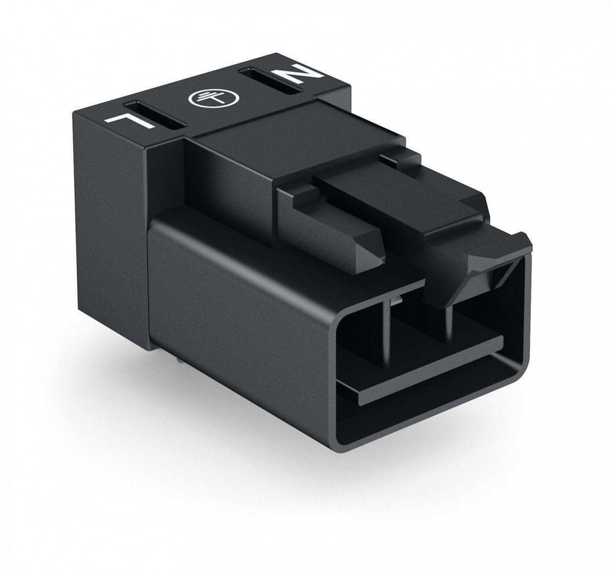 Wago Male print haaks 3-pol ZW