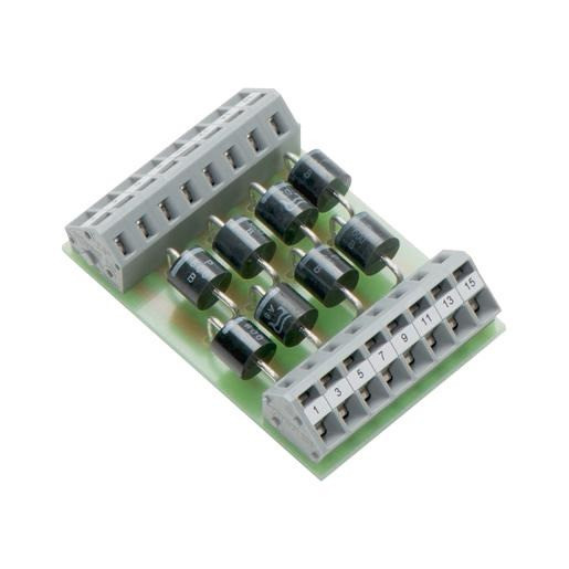 Wago Open diodepoort met 8 dioden