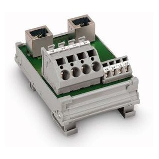 Wago Overgangsmodule met RJ-45-aansluitin