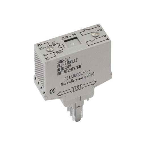 Wago Serie 286 schakelrelais nom.stuurstroomsp.24V DC