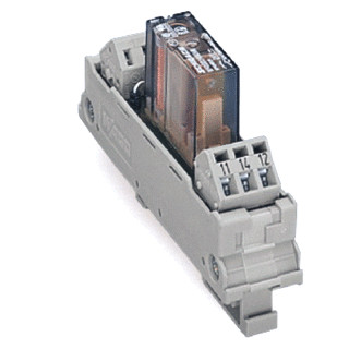 Wago Serie 288 schakelrelais nom.stuurstroomsp.24V DC 1 wiss.cont.