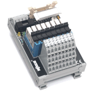 Wago Relaismodule met insteekbaar relais