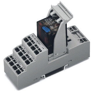 Wago Serie 858 schakelrelais nom.stuurstroomsp.24V DC 4 wiss.cont.