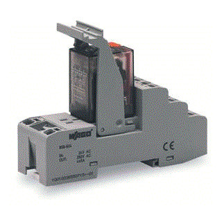 Wago Serie 858 schakelrelais nom.stuurstroomsp.24V ac 4 wiss.cont.