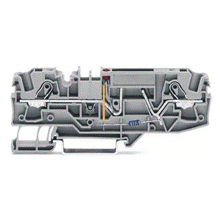 Wago 2-draads PCB zek.sklem voor autozek.
