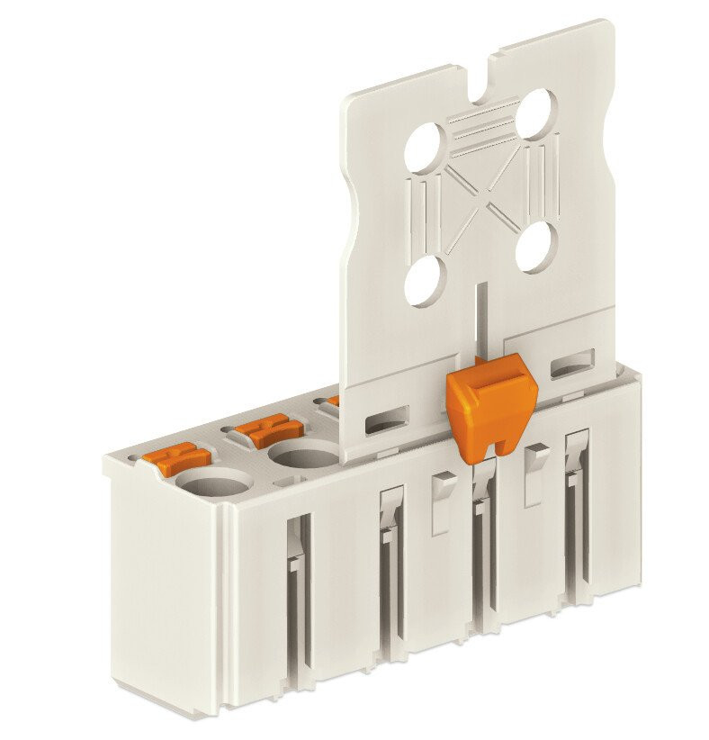 Wago Female steker met grijpplaat