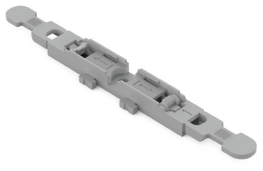 Wago Serie 221 Bevestigingsadapter Met trekontlasting 1-voudig voor doorvoerconnector
