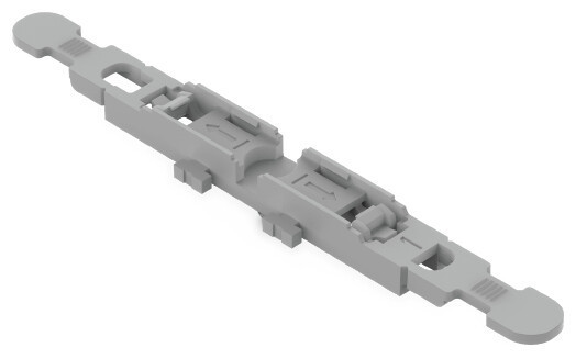 Wago Serie 221 Bevestigingsadapter Met trekontlasting 1-voudig voor doorvoerconnector