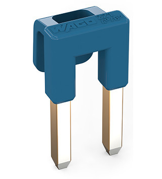 Wago Serie 221 Brug For conductor entry 2-voudig blauw