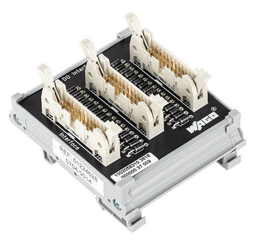 Wago Serie 704 Interfacemodule Voor systeembekabeling connector conform din 41651 mal