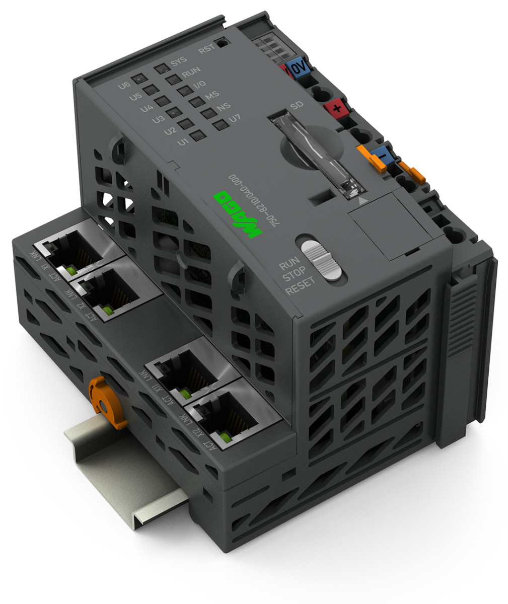 Wago Serie 750 Controller PFC200 tweede generatie 4 X ethernet