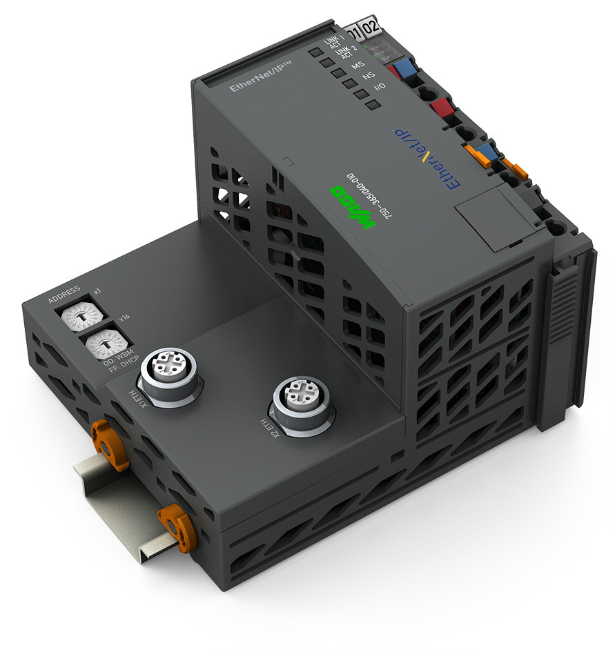 Wago Serie 750 Veldbuscoupler Ethernet/ip M12 vierde generatie extreem