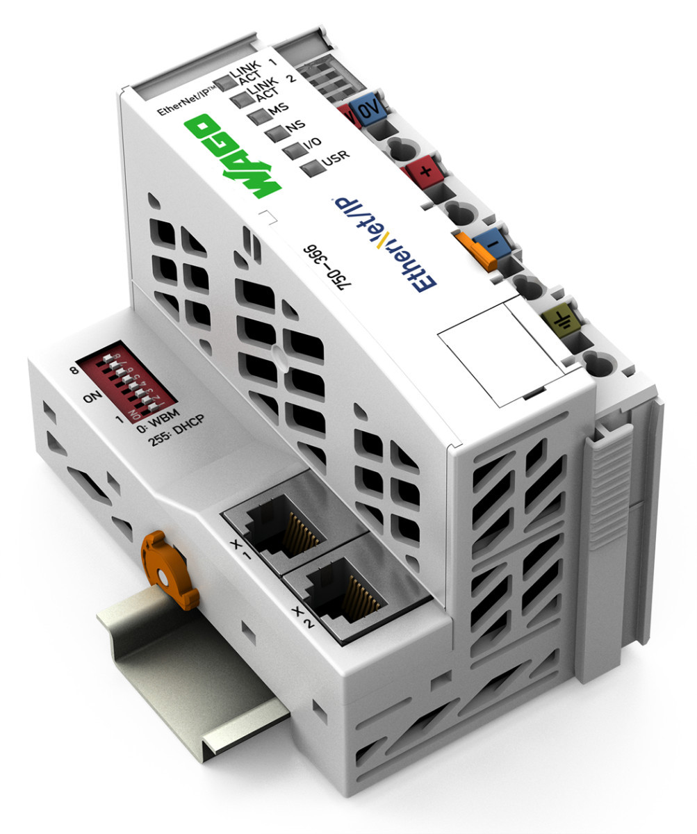 Wago Serie 750 Veldbuscoupler Ethernet/ip vierde generatie DLR