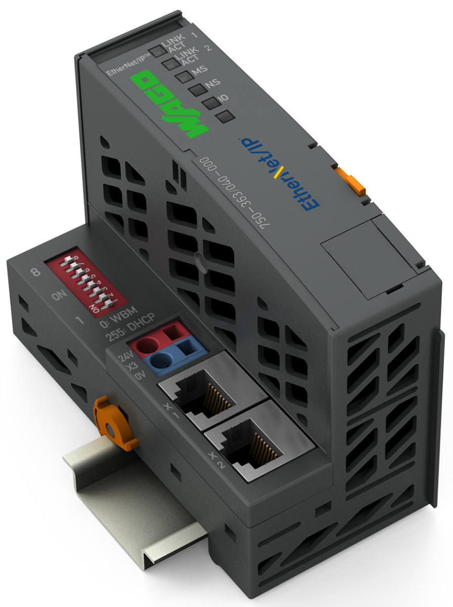 Wago Serie 750 Veldbuscoupler Ethernet/ip vierde generatie extreem
