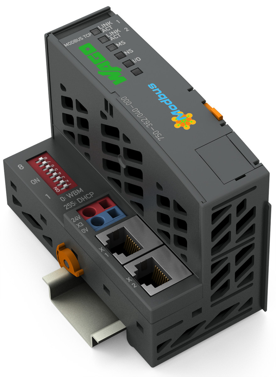 Wago Serie 750 Veldbuscoupler Modbus TCP vierde generatie extreem