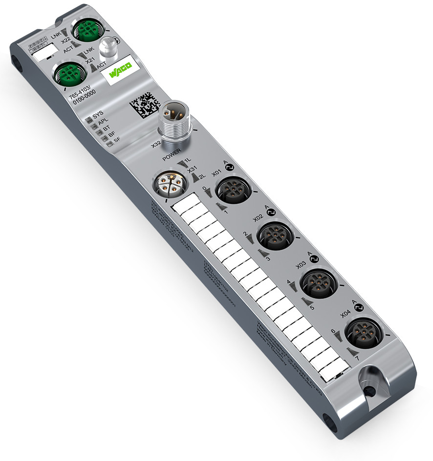 Wago Serie 765 4-Port io link master class A ethernet/ip DC 24 V / 2,0 A