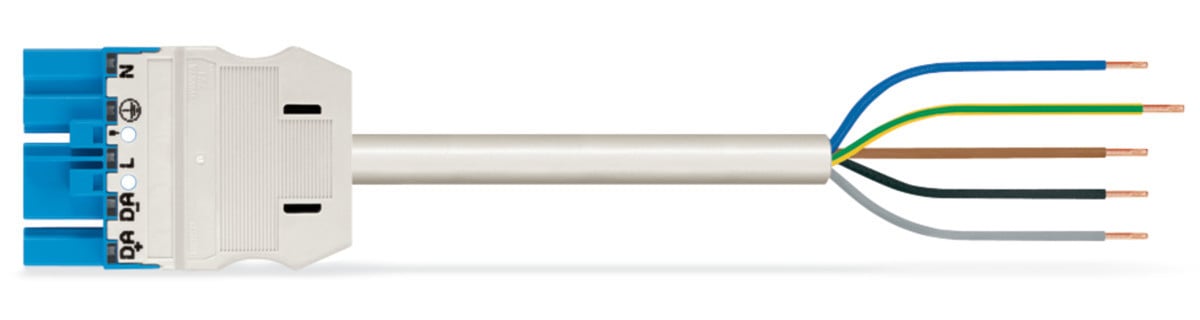 Wago Serie 771 Geconfectioneerde Aansluitkabel cca steker/open einde blauw