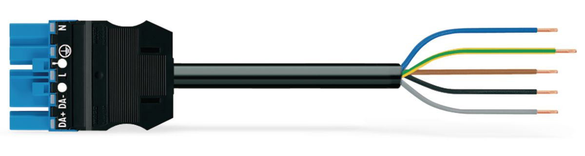 Wago Serie 771 Geconfectioneerde Aansluitkabel cca steker/open einde blauw