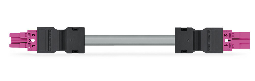 Wago Serie 771 Geconfectioneerde Verbindingskabel b2ca male female