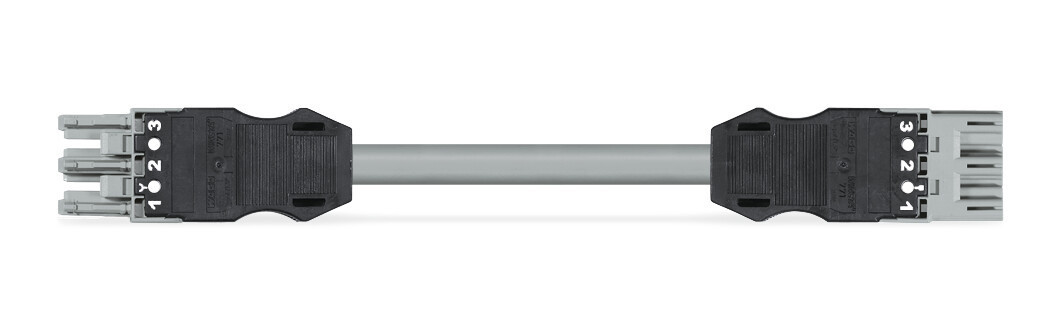 Wago Serie 771 patchkabel gebouwinstallatie 3P contrastekker (female) stekker 5000MM