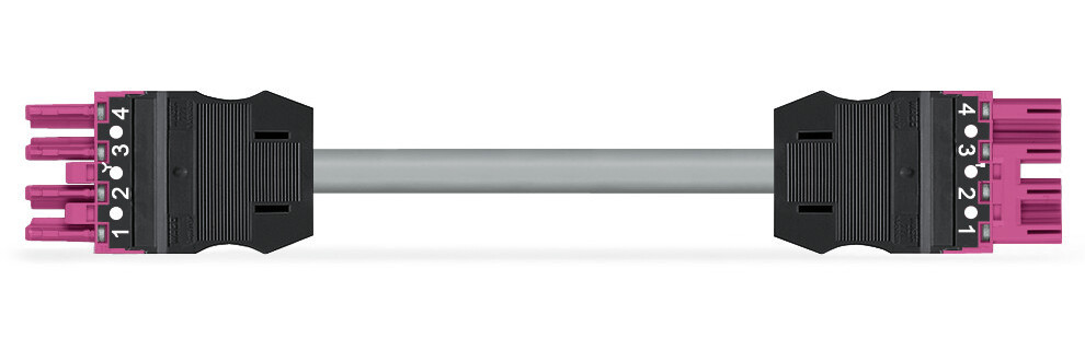 Wago Serie 771 patchkabel gebouwinstallatie 4P contrastekker (female) stekker 7000MM