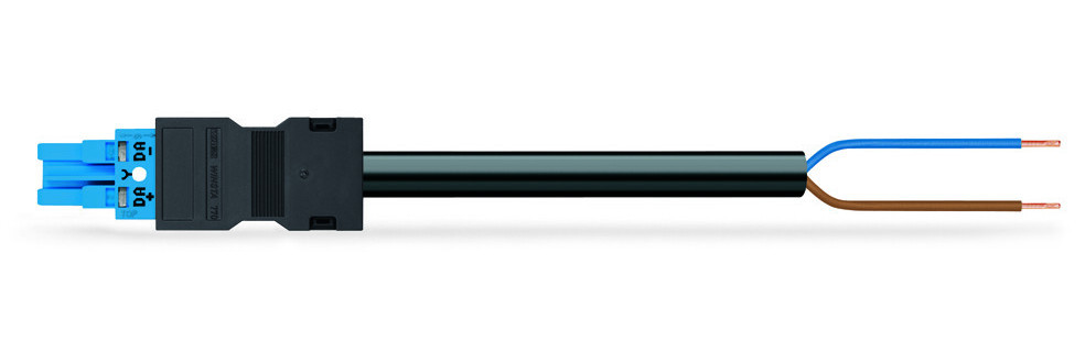Wago Series 771 Geconfectioneerde Aansluitkabel eca bus/open einde blauw