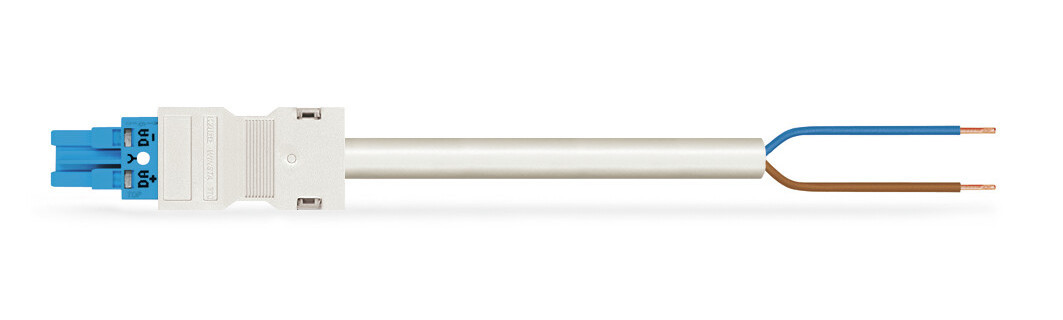 Wago Series 771 Geconfectioneerde Aansluitkabel eca bus/open einde blauw