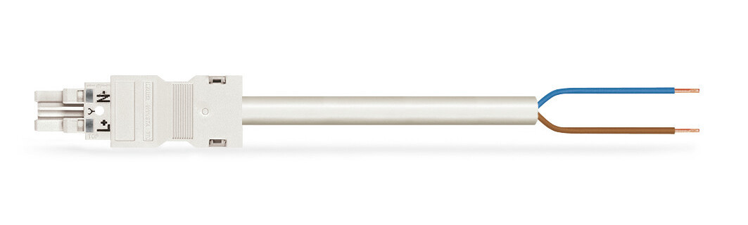Wago Series 771 Geconfectioneerde Aansluitkabel eca bus/open einde wit