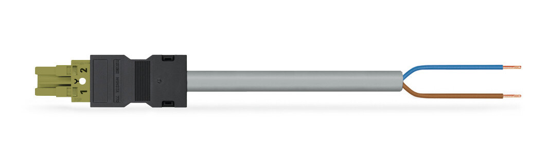 Wago Series 771 Geconfectioneerde Aansluitkabel eca bus/open einde lichtgroen