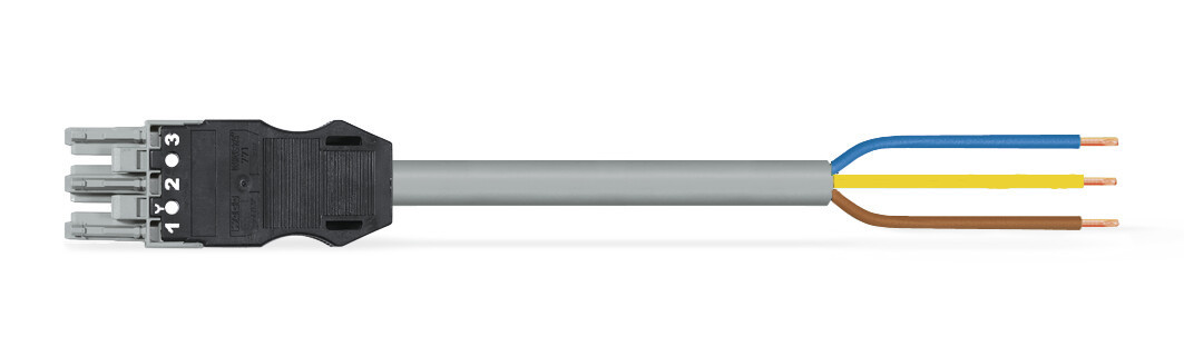 Wago Series 771 Geconfectioneerde Aansluitkabel eca bus/open einde grijs