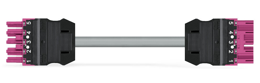 Wago Serie 771 patchkabel gebouwinstallatie 5P contrastekker (female) stekker 6000MM