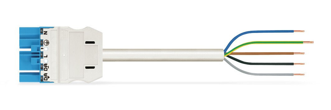 Wago Serie 771 patchkabel gebouwinstallatie 5P stekker vrij kabeluiteinde 7000MM