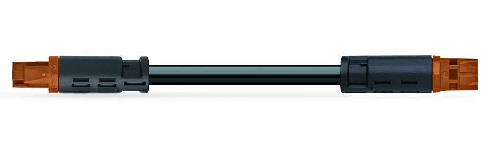 Wago Series 774 Geconfectioneerde Verbindingskabel eca male female bruin