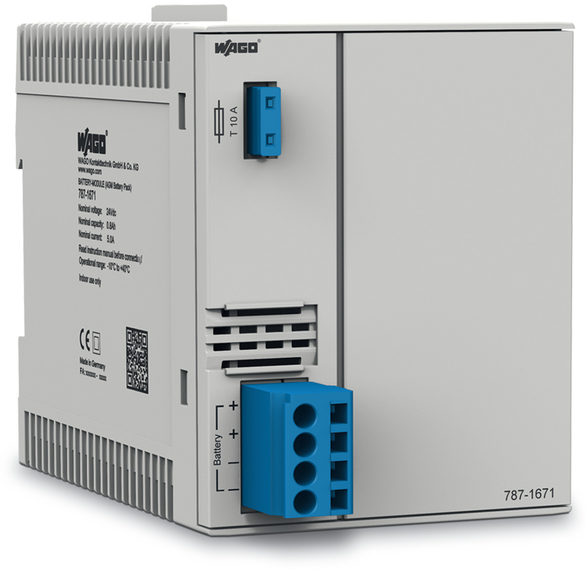 Wago Serie 787 Loodvlies Accumodule ingangsspanning DC 24 V uitgangsstroom 5 A