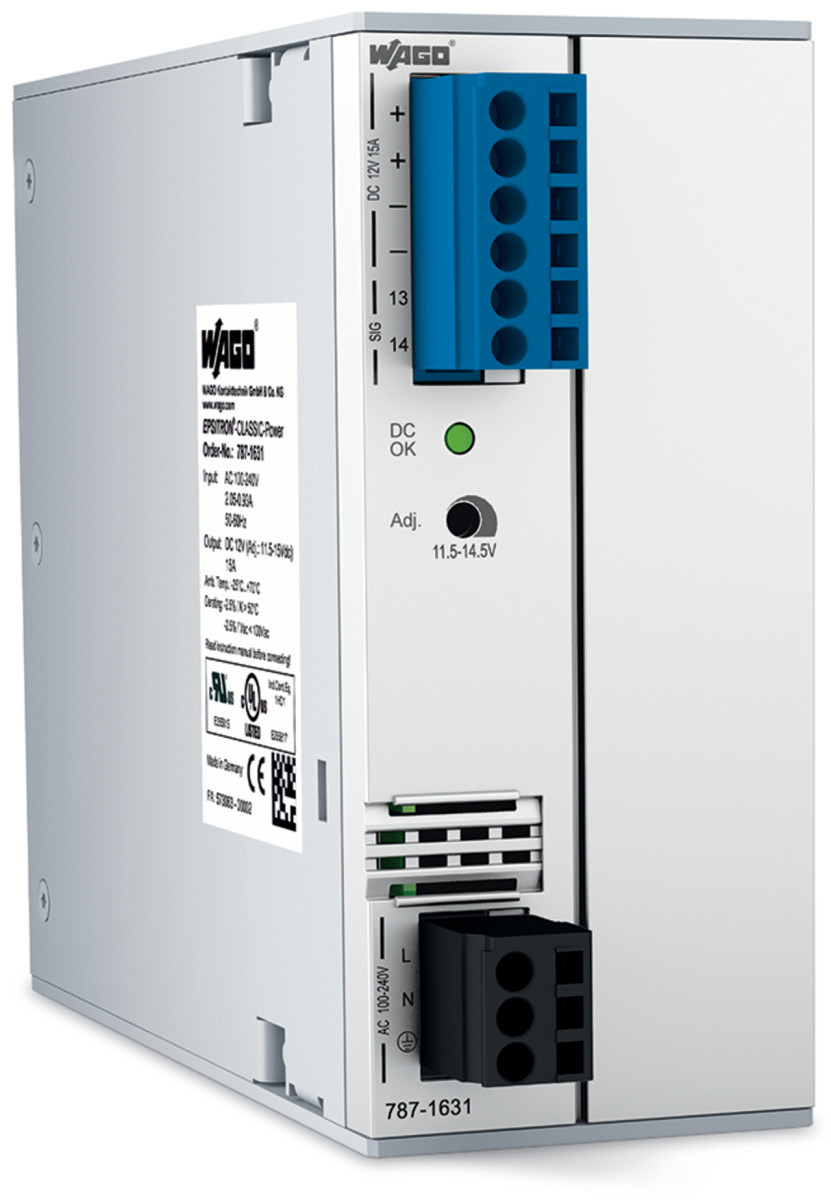 Wago Serie 787 Primair Geschakelde voeding classic 1-fasig