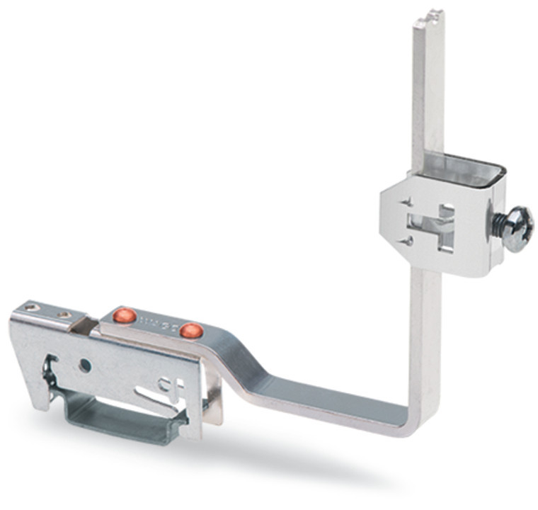 Wago Serie 790 Verzamelrailhouder Voor verzamelrails cu 10 MM X 3 MM flexibel zilverk