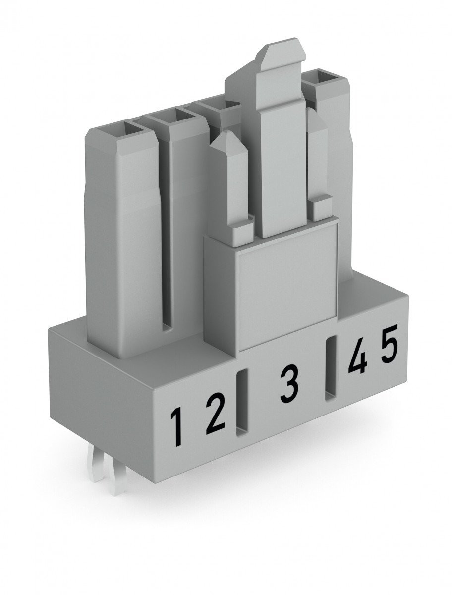 Wago Female print recht 5-pol GR