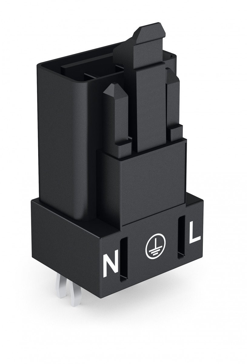 Wago Male print recht 3-pol ZW