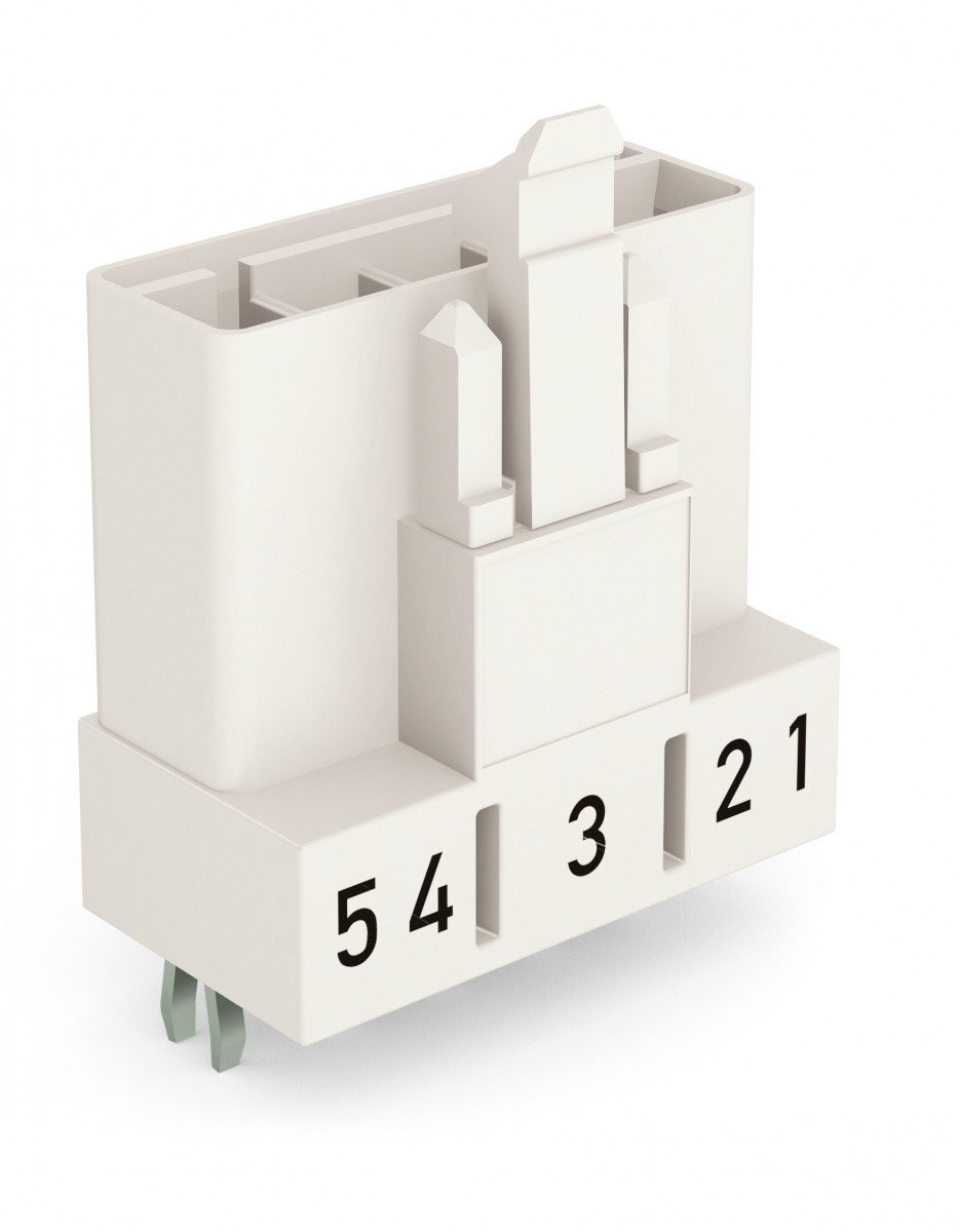 Wago Male print recht 5-pol W