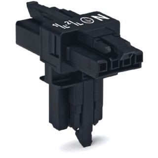 Wago T-verdeler 4-pol ZW