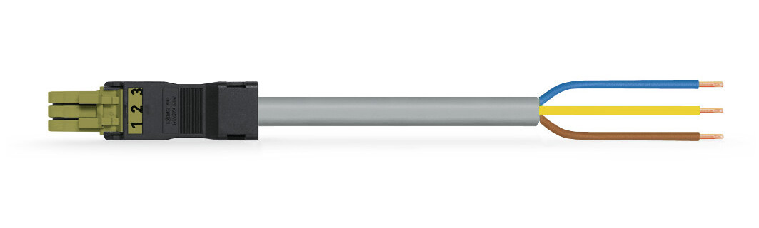 Wago Serie 891 Geconfectioneerde Aansluitkabel eca bus/open einde lichtgroen