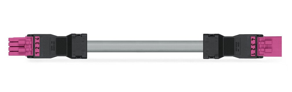 Wago Serie 891 patchkabel gebouwinstallatie 4P contrastekker (female) stekker 3000MM