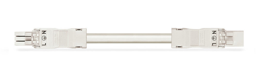 Wago Serie 891 Geconfectioneerde Verbindingskabel eca male female wit