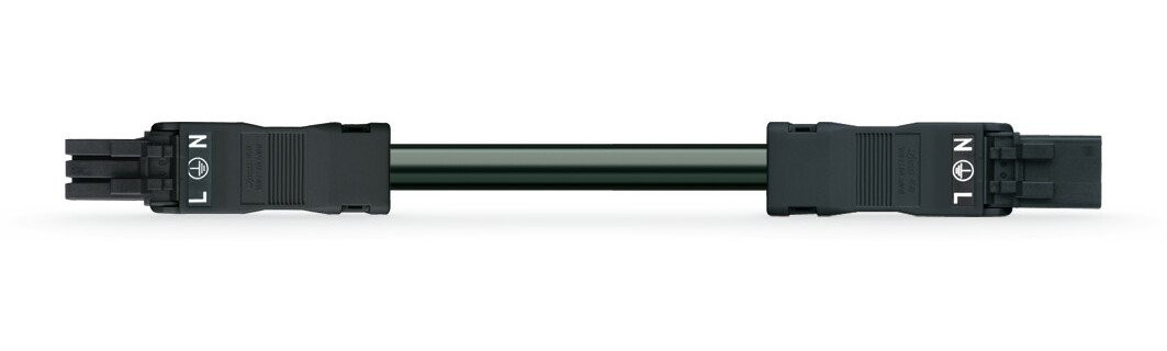 Wago Serie 891 patchkabel gebouwinstallatie 3P contrastekker (female) stekker 8000MM
