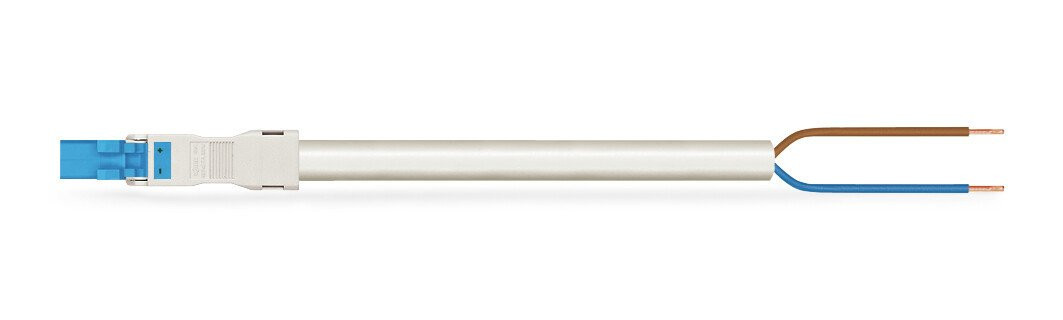 Wago Serie 891 patchkabel gebouwinstallatie 2P stekker vrij kabeluiteinde 4000MM