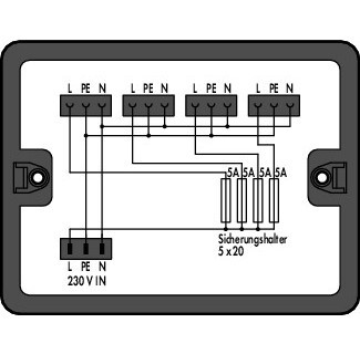 Wago Serie 899 Verdeeldoos Kabel- en apparaatbeveiliging 1 ingang zwart