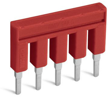 Wago Series 2000 Brug 6-voudig geïsoleerd rood