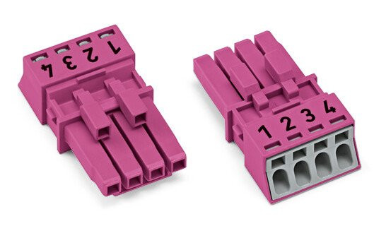 Wago Steker female 4-pol RZ